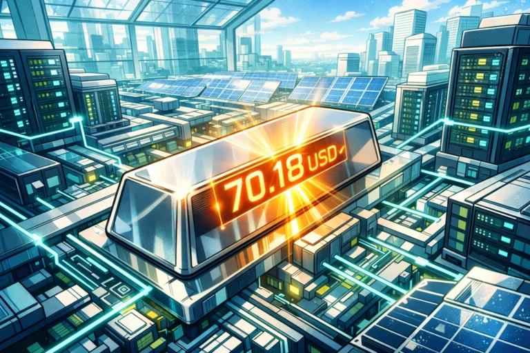 白銀突破 70 美元再創歷史新高！市值逼近 4 兆美元，下一步超車蘋果、輝達？