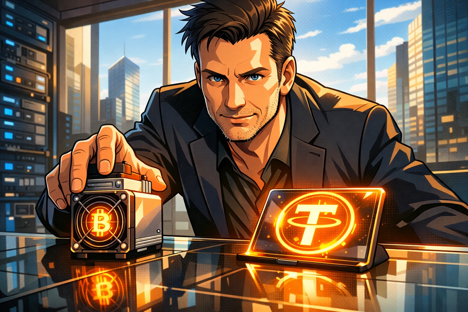 Tether 脫手比特幣礦業！ Northern Data 左手倒右手賣給高層，2 億美元交易有何玄機？