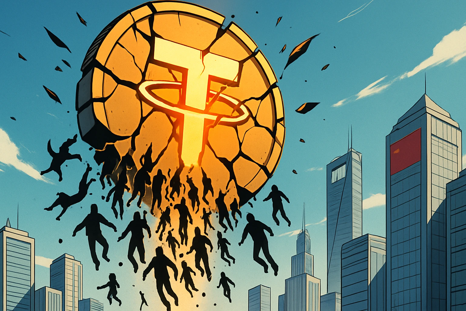 中國幣圈恐慌出售USDT「兌人民幣負溢價1.5%」，熊市、監管逃難潮？